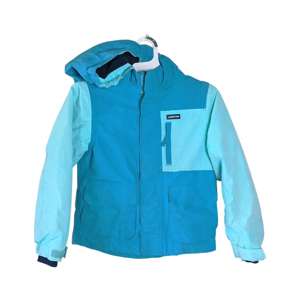 Lands' End Girls Insulated Squall Jacket Size 4-5